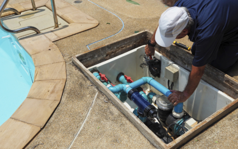 swimming pool pump repairs by Miller Pools